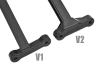 Team Corally Front Shock Tower Brace, Composite, V2 - Image 3 of 0