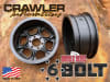 Crawler Innovations 2.2" 6 Bolt Comp Wheels, 1" Width (2) - Image 3 of 0