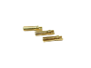 Gear Head RC Gold Plated Male 4mm Bullet Connectors (3 Pack) - Image 4 of 0