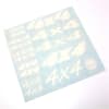 Gear Head RC Vinyl "4X4" Decal Sheet - White - Image 1 of 0