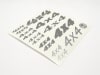 Gear Head RC Vinyl "4X4" Decal Sheet - Silver - Image 1 of 0