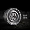 Gmade 1.9" SR03 Beadlock Wheels (Semigloss silver) (2) - Image 1 of 0