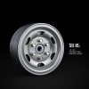 Gmade 1.9" SR05 Beadlock Wheels (Semigloss Silver) (2) - Image 1 of 0