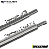 Incision SCX10 II 12.0" 1/4 Stainless Steel 10pcs Link Kit - Image 2 of 0