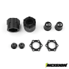 Incision 1.9" KMC XD229 Machete Silver Plastic Wheels (2) - Image 2 of 0