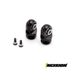 Incision S8E Machined Aluminum Shock Caps (2) - Black - Image 2 of 0