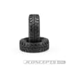 JConcepts Hunk Scale Country Class 1 1.9" Crawler Tires - Green Compound (2) - Image 2 of 0