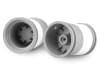 JConcepts Tribute 2.6" x 3.6" Monster Truck wheels w/ adapters White (2) - Image 2 of 0