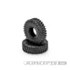 JConcepts The Hold 1.0" x 63mm OD Tires (Green Compound) (2) - Image 1 of 0