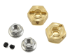 Team KNK 12mm x 6mm Brass Wheel Hexes (2) - Image 2 of 0