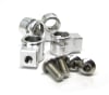 Team KNK Aluminum Body Mounts, Silver (4) - Image 1 of 0
