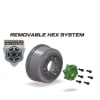 Louise RC Rocket Short Course Tire Mounted on Black Rim with Removable Hex (2) - Image 4 of 0