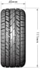 Louise RC Rocket Short Course Tire Mounted on Black Rim with Removable Hex (2) - Image 5 of 0