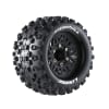Louise RC Uphill Monster Truck Tire Mounted on Black Wheel with Removable Hex (2) - Image 1 of 0