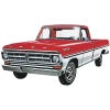Moebius 1/25 1971 Ford Ranger Pick-up Plastic Model Kit - Image 1 of 0