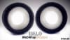 Team Ottsix Racing 1.9" HALO WebWrap Foams 3.5" OD - Blue Dot (2) - Image 1 of 0