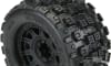 Pro-Line Badlands MX38 3.8" All Terrain Tires Mounted on Raid 8x32 Wheels (2) - Image 4 of 0