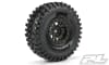 Pro-Line Hyrax 1.9" G8 Mounted on Impulse Black Plastic Internal Bead-Loc Wheels (2) - Image 5 of 0