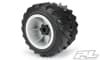 Pro-Line Demolisher 2.6" / 3.5" Tires Mounted on Gray Wheels LMT (2) - Image 3 of 0