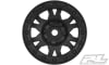Pro-Line Impulse 1.9" Black Plastic Internal Bead-Loc Wheels (2) - Image 1 of 0