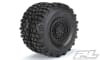 Pro-Line Carbine 1.9" Black Plastic Internal Bead-Loc Dually Wheels (2) - Image 5 of 0