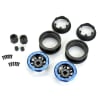 Pro-Line 2.9" Steelies Stamped Steel Bouncer Beadlock Wheels for SCX6 (Blue/Black) (2) - Image 3 of 0