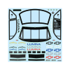 Pro-Line 1990 Chevrolet Lumina NASCAR Clear Pre-Cut Body - Image 5 of 0