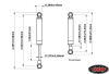 RC4WD Superlift Superide 100mm Scale Shock Absorbers (2) - Image 4 of 0