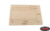 RC4WD 1/10 Scale Wood Garage Shelves and Work Bench Set - Image 3 of 0