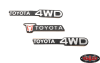 RC4WD 1982 Toyota Pickup Metal Emblems - Image 1 of 0