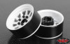 RC4WD OEM Stamped Steel 1.9" Beadlock Wheels (White) (4) - Image 4 of 0