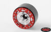 RC4WD TRO 1.7" Stamped Steel Beadlock Wheels (Red/Chrome) (4) - Image 1 of 0