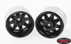 RC4WD 5 Lug Deep Dish Wagon 1.9" Steel Stamped Beadlock Wheels (Black) (4) - Image 3 of 0