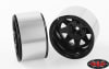 RC4WD 5 Lug Deep Dish Wagon 1.9" Steel Stamped Beadlock Wheels (Black) (4) - Image 4 of 0