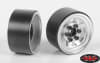 RC4WD Stamped Steel 1.0" Stock Beadlock Wheels (Chrome) (4) - Image 4 of 0