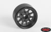 RC4WD OEM 6-Lug Stamped Steel 1.55" Beadlock Wheels (Black) (4) - Image 1 of 0