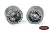 RC4WD Fuel Off-Road 1.55" Zephyr Beadlock Wheels (Gunmetal) (4) - Image 3 of 0