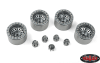 RC4WD Fuel Off-Road 1.55" Zephyr Beadlock Wheels (Gunmetal) (4) - Image 5 of 0