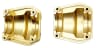 Racers Edge Brass Counterweight Axle Housing Cover for Axial SCX6 (2) - Image 2 of 0