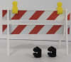 RC Mayhem Garage 1/10 Scale Reflective Barricade - Image 1 of 0