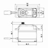 Savox SB-2270SG+ "Monster Torque" Brushless Steel Gear Digital Servo (High Voltage) - Image 2 of 0