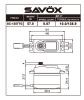 Savox SC-1257TG Standard Size Coreless Titanium Gear Digital Servo .07/139oz - Black Edition - Image 2 of 0