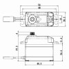 Savox SV-1270TG+ High Voltage Coreless Digital "Monster Torque" Titanium Gear Servo - Image 2 of 0