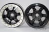 SSD RC 1.9" Rock Racer Beadlock Wheels (Black / Silver) (2) - Image 2 of 0