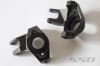 SSD RC Pro Aluminum Knuckles for SCX10 II (Black) - Image 2 of 0