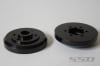 SSD RC Brass Wheel Hubs (Black) (2) - Image 2 of 0