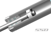 SSD RC Pro Scale 90mm Shocks Silver / Blue (2) - Image 5 of 0