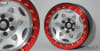 SSD RC 2.2" Champion Beadlock Wheels (Silver / Red) (2) - Image 1 of 0