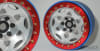 SSD RC 2.2" Champion PL Beadlock Wheels (Silver / Red) (2) - Image 1 of 0
