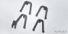 SSD RC Aluminum Shock Hoops for SCX10 II (Black) - Image 1 of 0